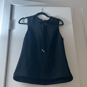 Elegant Black Sleeveless Top